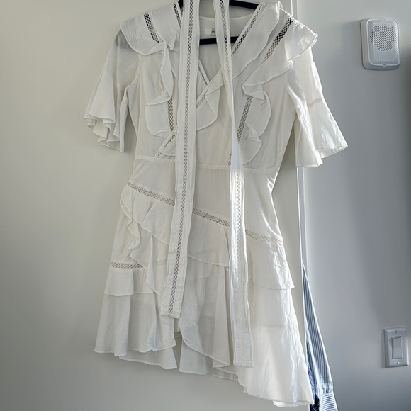 Ruffle mini dress - Picture 1 of 3
